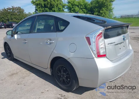 2012 Toyota Prius Three из США, поврежденный, VIN JTDKN3DU1C5489783